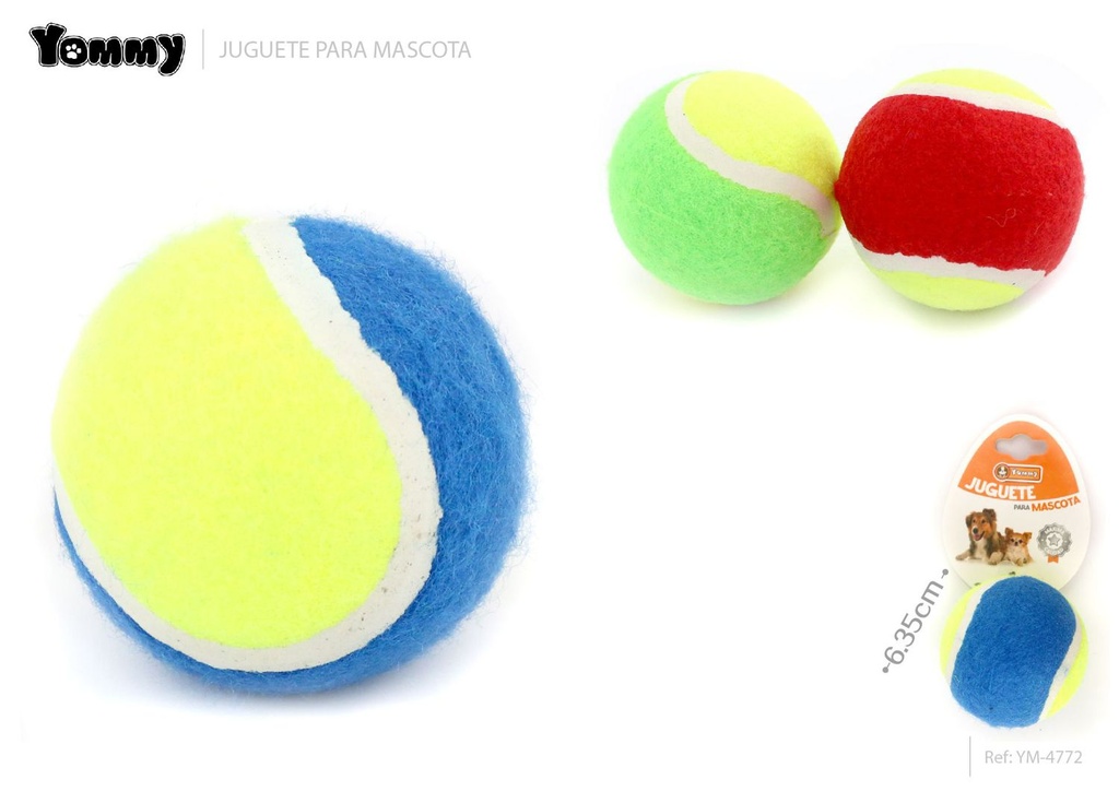 Juguete de pelota 6.35 cm - Accesorios para mascotas