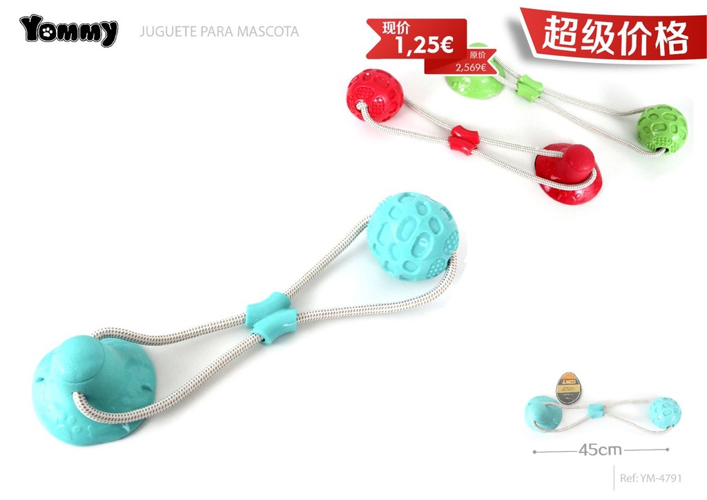Juguete de Caucho - Juguetes para mascotas