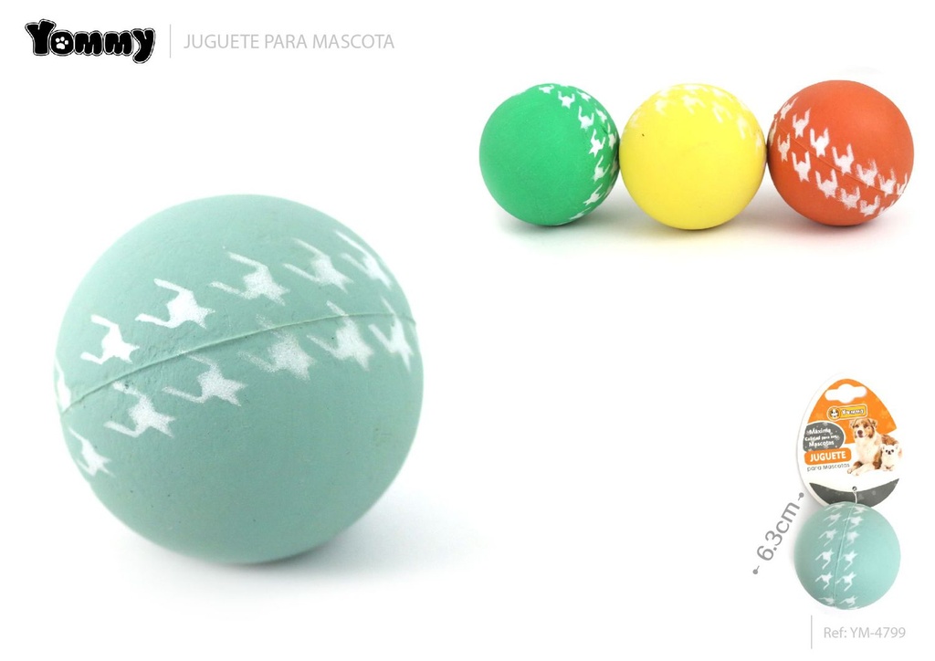 Juguete de goma espumosa 6.3 cm - Accesorios de mascotas