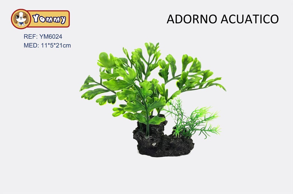 Adorno acuático 11*5*21cm - Decoración para acuarios