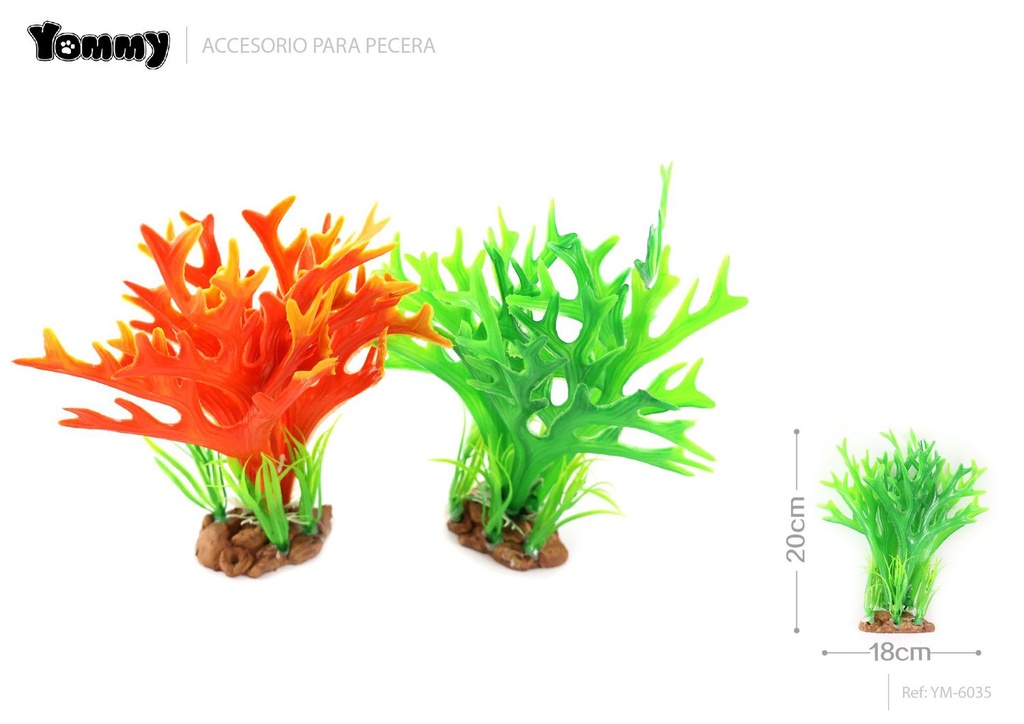 Adorno acuático 20*4*18 cm - Decoración para acuarios