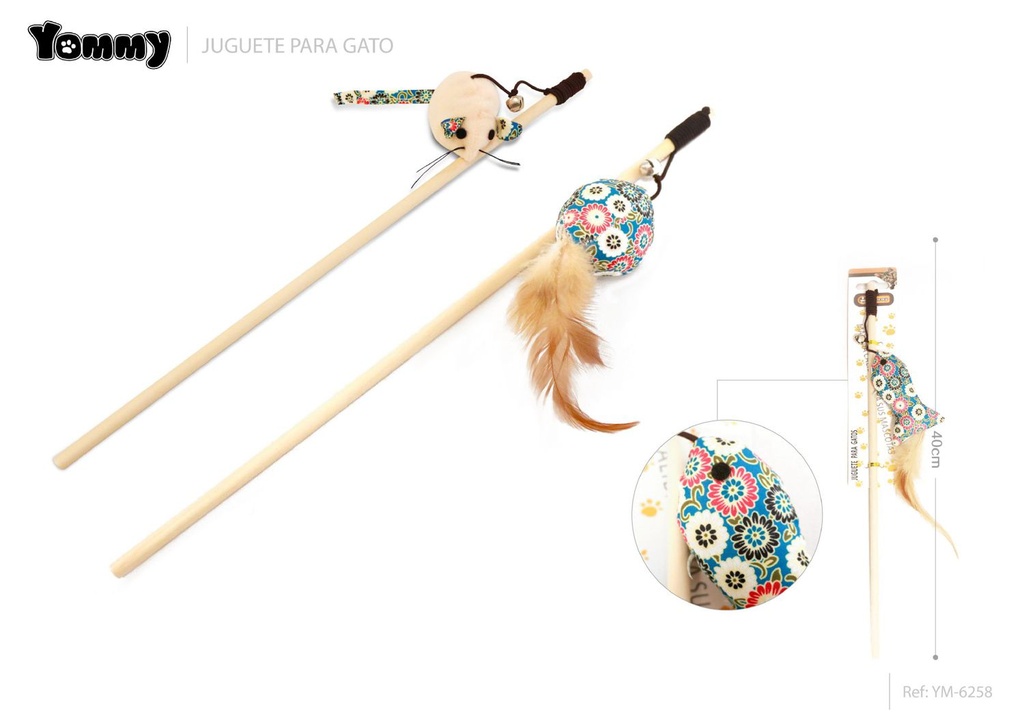 Juguete para gato en forma de pez 40cm para mascotas