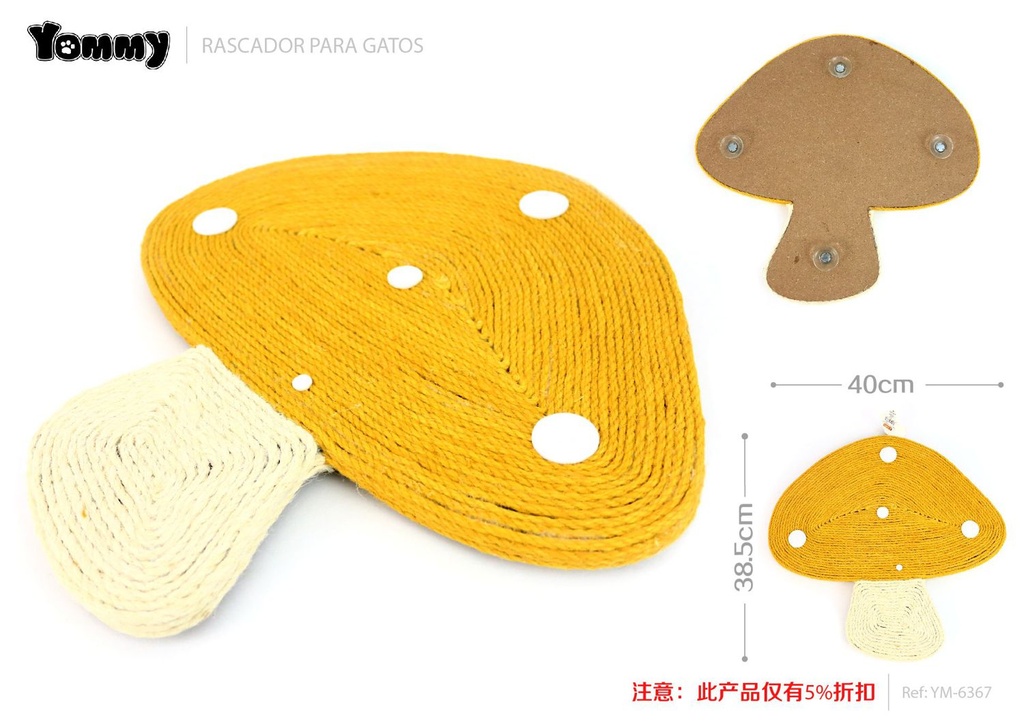 Rascador para gato 40x38.5 cm - Accesorios para mascotas