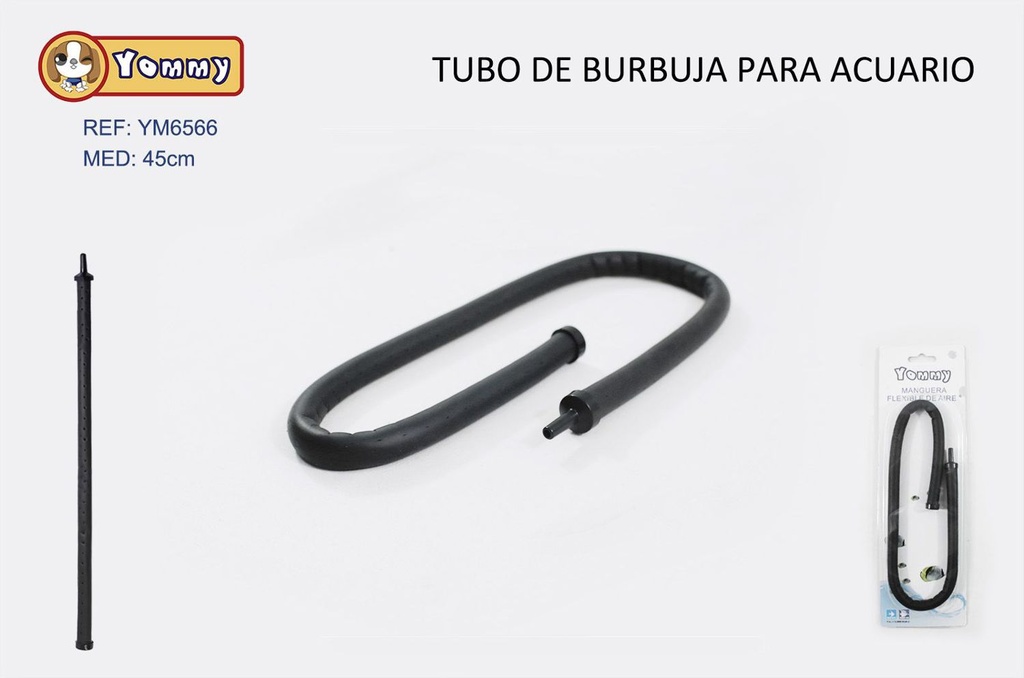 Tubo de burbujas para acuario 45 cm - Accesorios para acuarismo