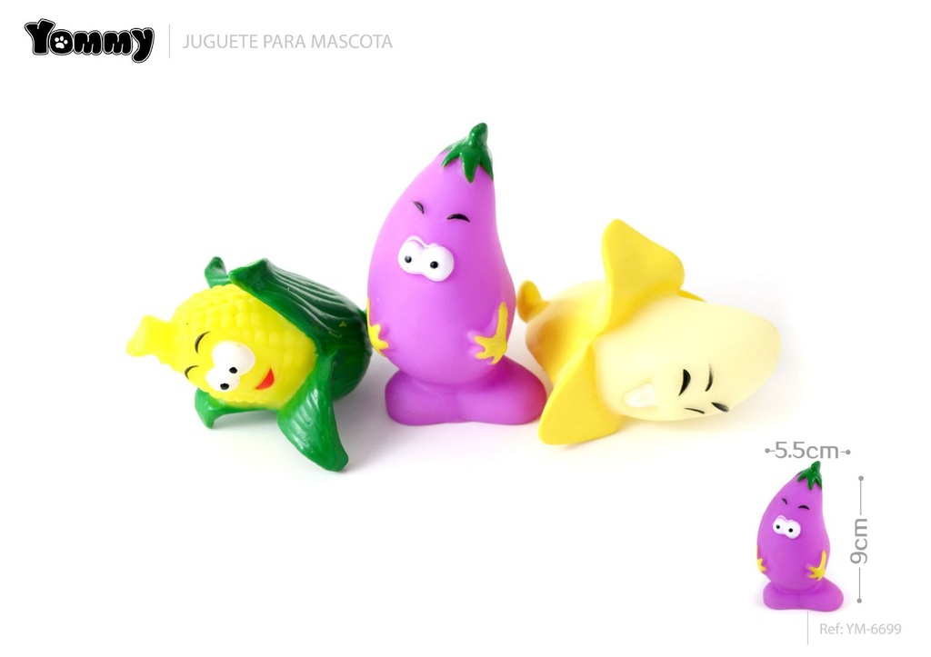Juguete de goma para mascotas 9x5.5 cm - Accesorios y juguetes para mascotas