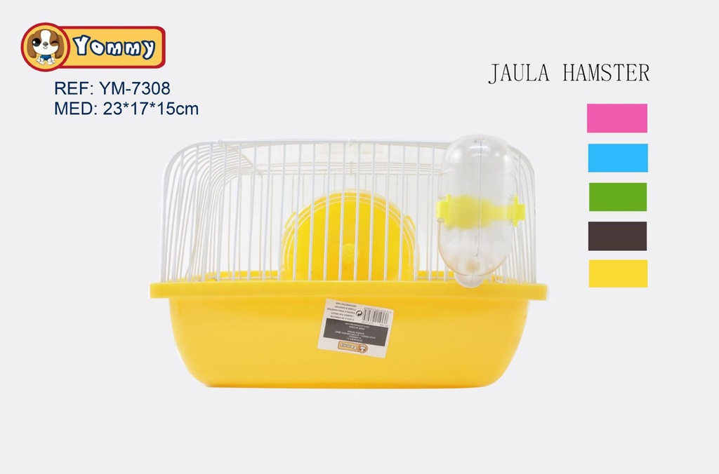 Jaula para hámster 23x17x15 cm - Accesorios para pequeños animales