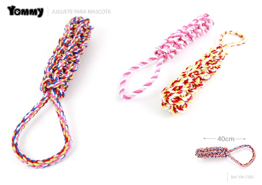 Juguete de cuerda para perros 40 cm - Juguetes para mascotas