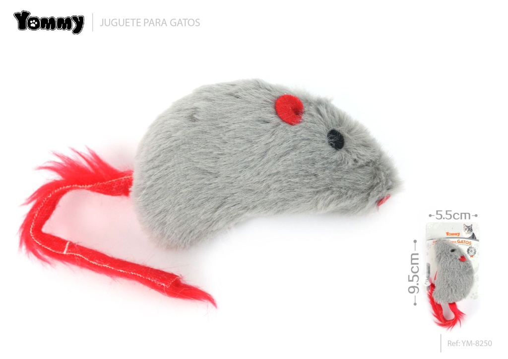 Juguete de ratón sonajero 9.5*5.5 cm - Juguetes para gatos