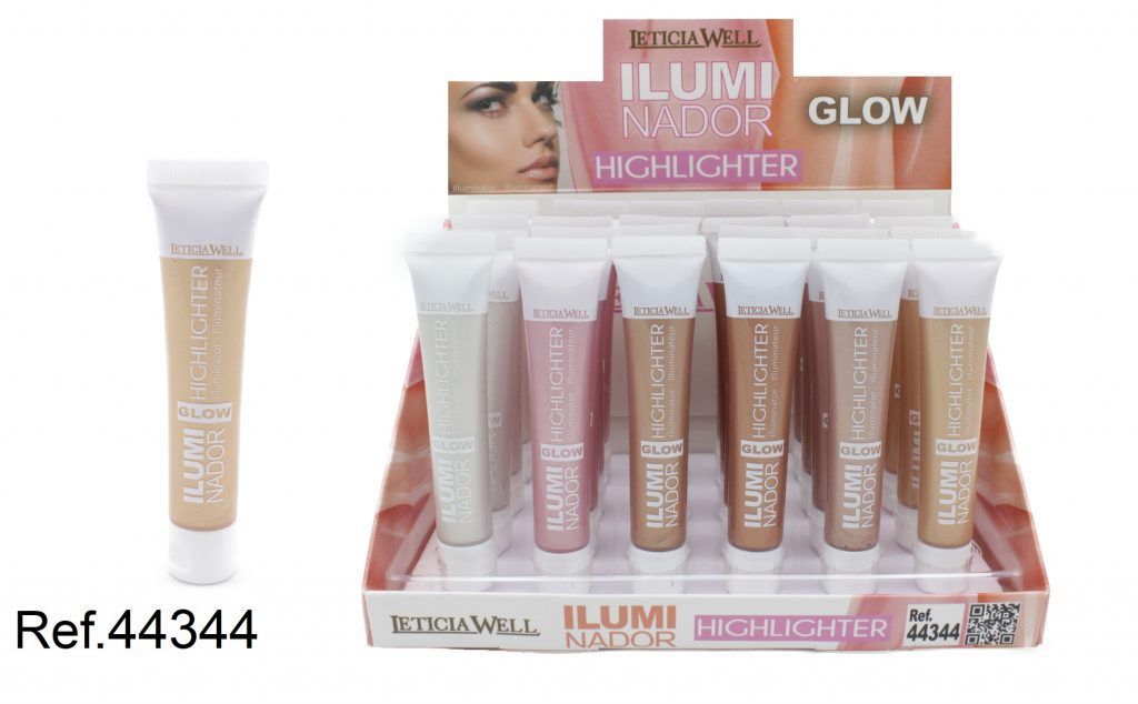 Iluminador en tubo Glow 24/U - Maquillaje iluminador 