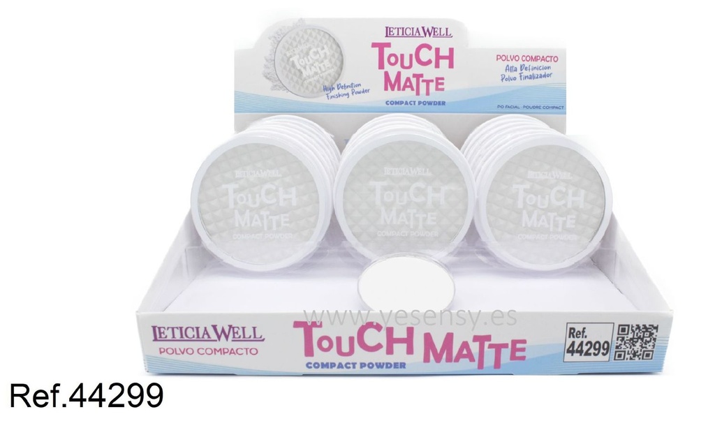 Polvo compacto blanco touch matte 18/U 44299 L.W - Producto de belleza