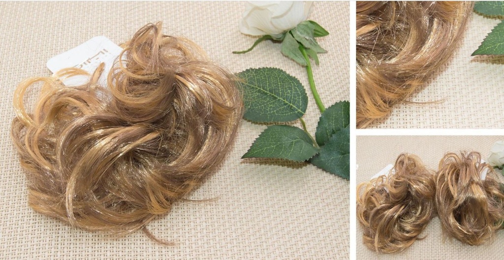 Coletero rubio 12/U - Accesorios de cabello y diademas