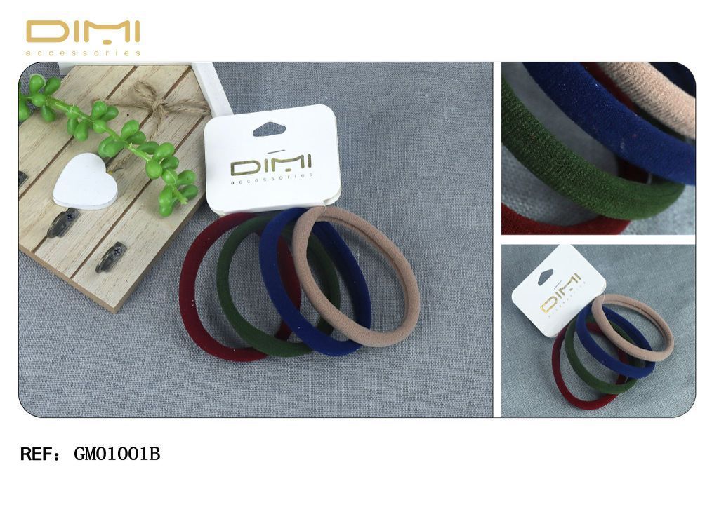 Gomas de 10 cm - 24 unidades - Gomas básicas para cabello