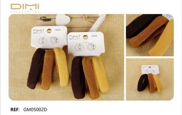 Goma (24 uds) - Accesorios de peinado y moda