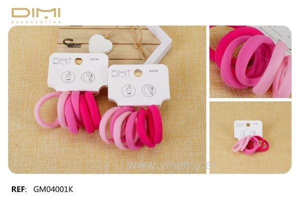 Gomas (5 cm - 24 uds) - Accesorios de peinado y moda