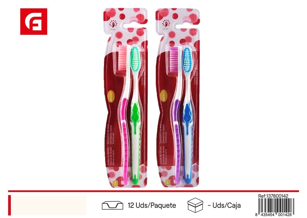 Cepillo de dientes Pro 2*1 - Artículos de cuidado personal