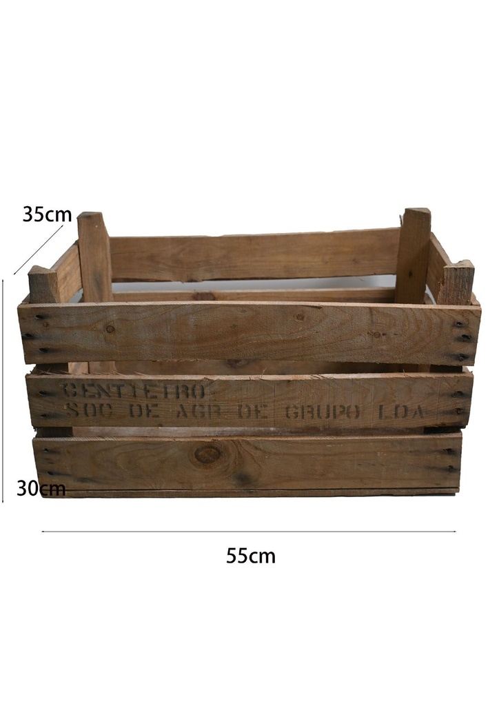 Macetero grande decorativo 55x35x30cm - Decoración de jardín