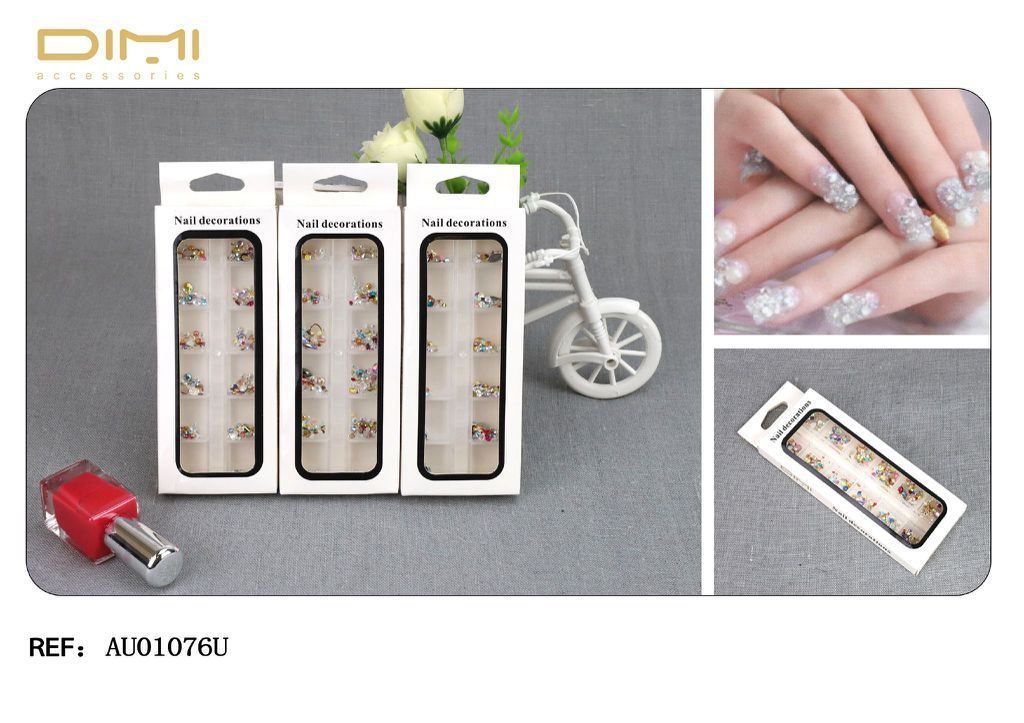 Decoraciones para uñas 12 unidades - Accesorios para uñas