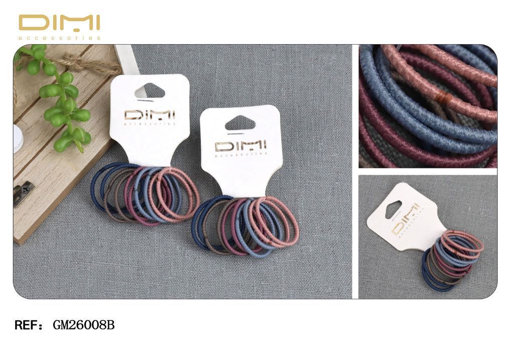 Gomitas (4 cm - 24 uds) - Accesorios de peinado y moda
