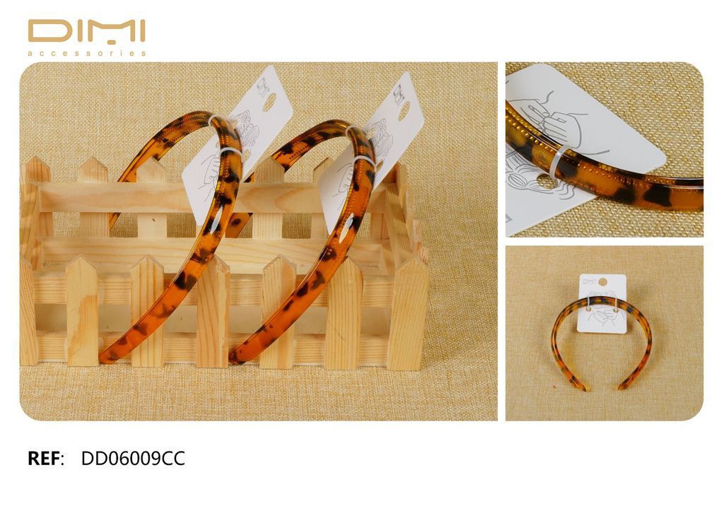 Diademas 1.2cm 2 piezas 12/u DD06009CC accesorios para el cabello