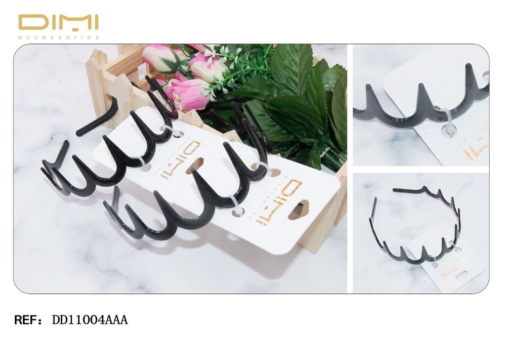 Día de las diademas NGR 12/U DD11004AAA DM - Accesorios para el cabello