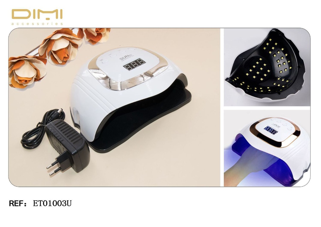 Lámpara UV LED ET01003U DM - Herramientas de manicura y estética