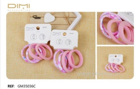 GOMAS 5CM 12/U - Gomas de Niños para Cabello 