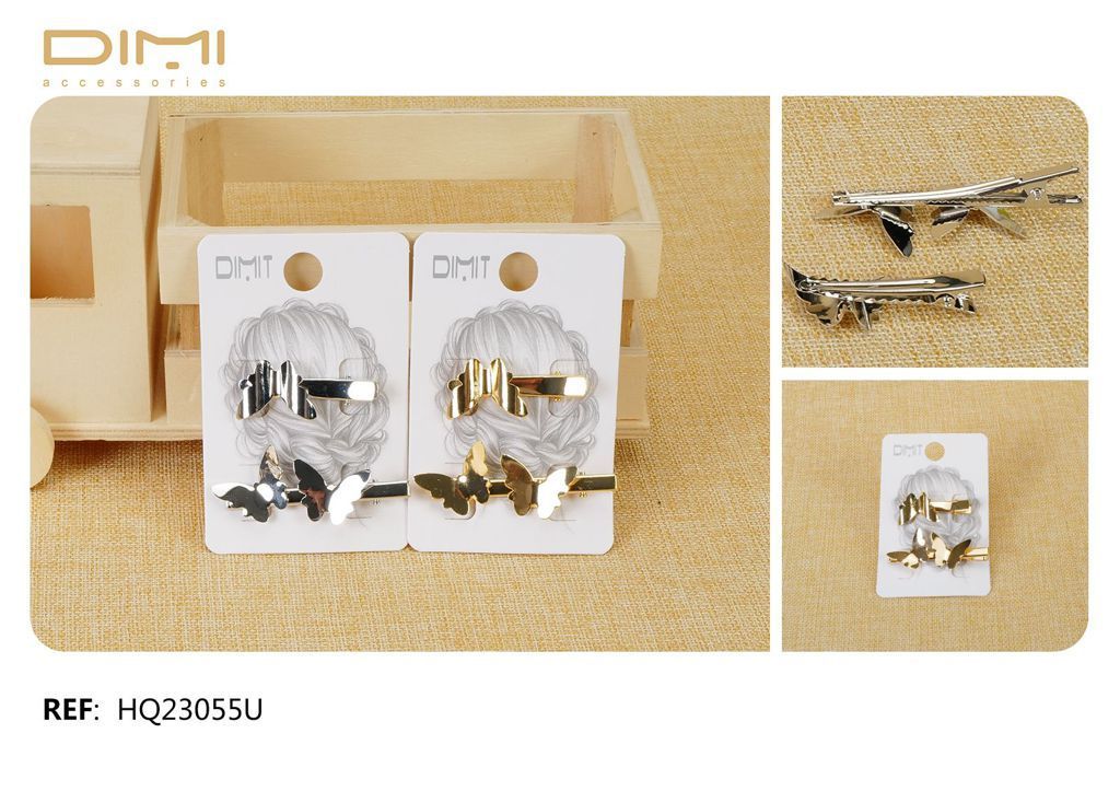 Pinza fashion metal 12/u HQ23055U DM - Accesorios de cabello