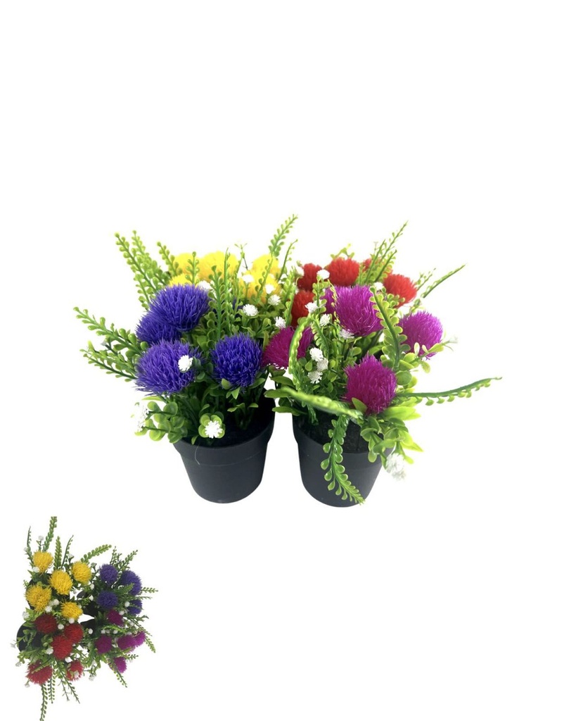 Plantas y flores artificiales, decoración de hogar