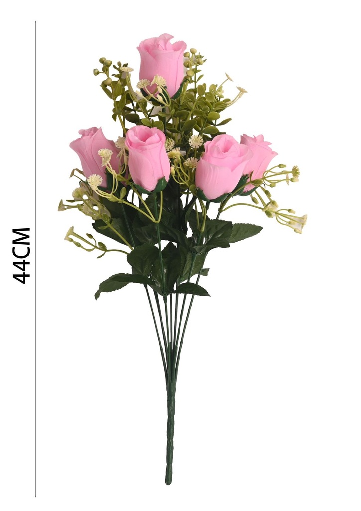 Ramo artificial 6101080 rosa claro - Flores para ocasiones especiales