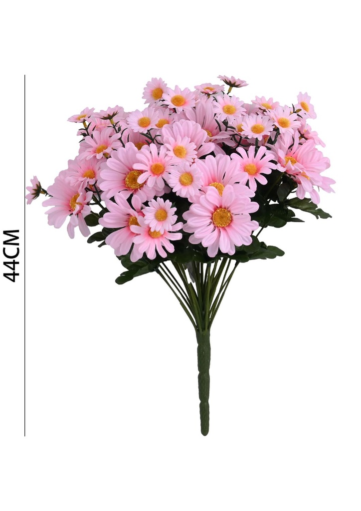Ramo de flores artificiales cremosas para decoración funeraria