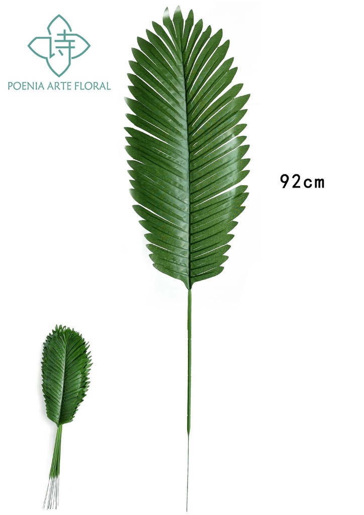 Hojas de palmera artificial grande - Decoraciones naturales