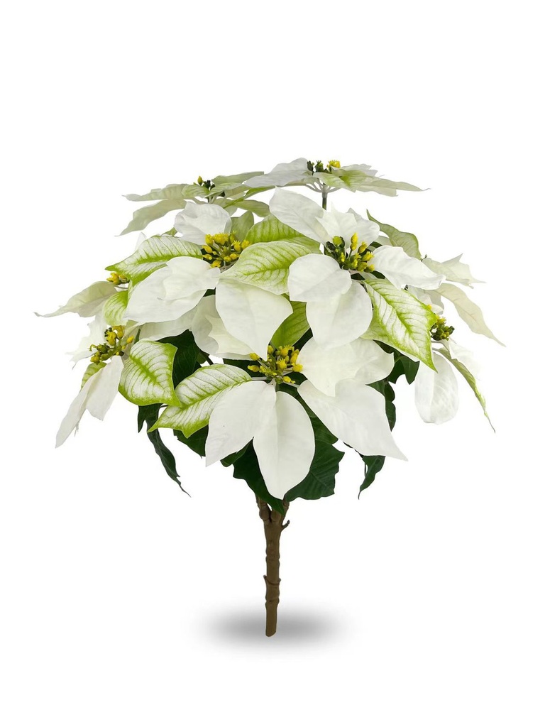 12 cabezas de flores artificiales - Decoraciones artificiales