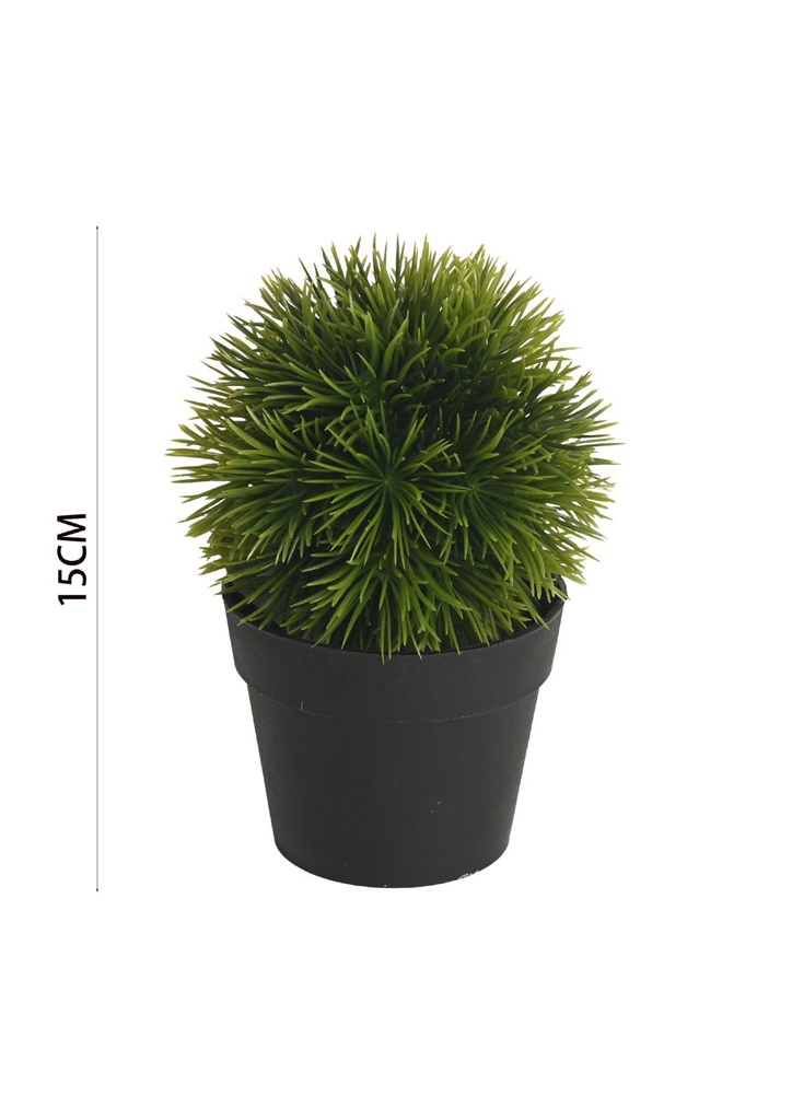 Maceta esférica de 15 cm - Decoración con plantas artificiales