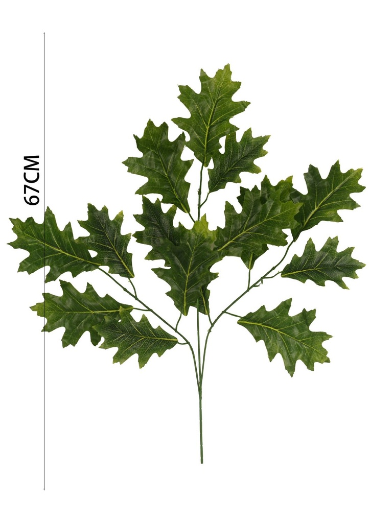 Rama de hoja de plástico (unidad) - Decoración floral y botánica