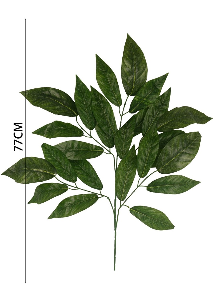 Rama de hoja de plástico (unidad) - Decoración floral y botánica