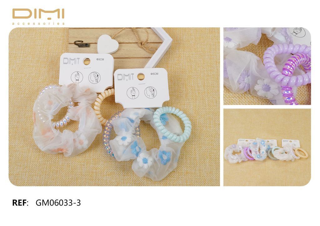 Pack coleteros 12/U - Accesorios para el cabello y gomas modernas