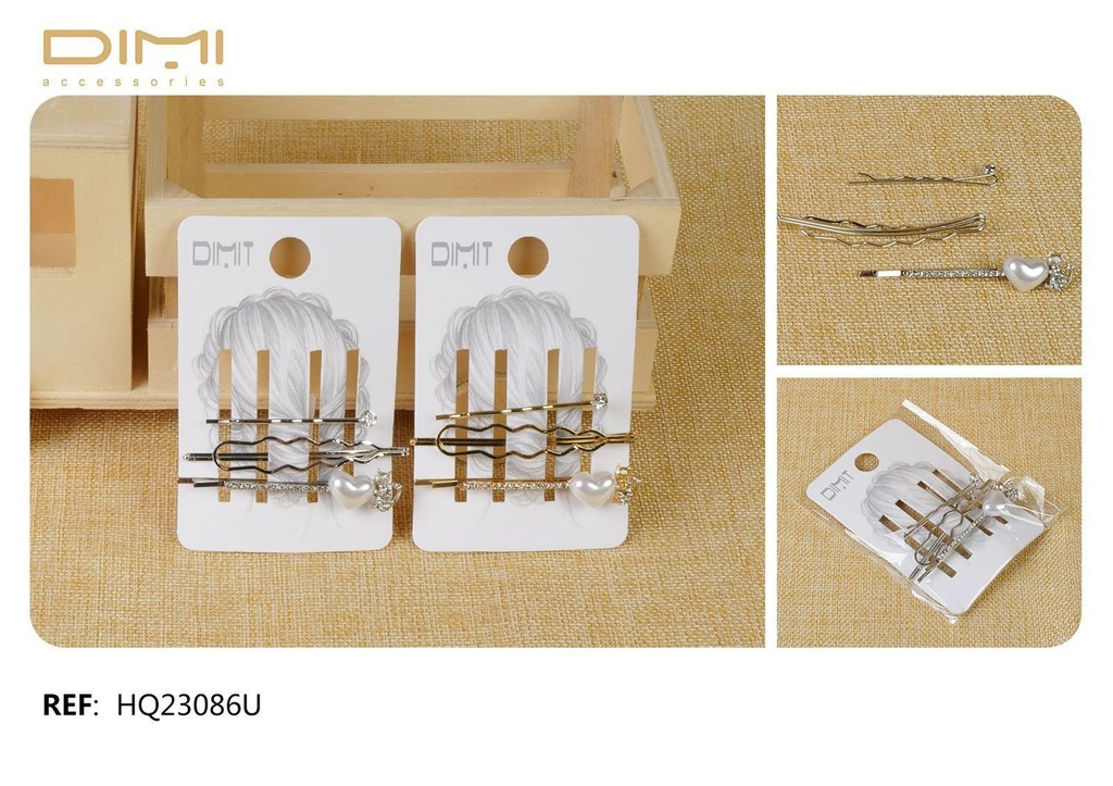 Pack horquillas 12 unidades - Accesorios para el cabello