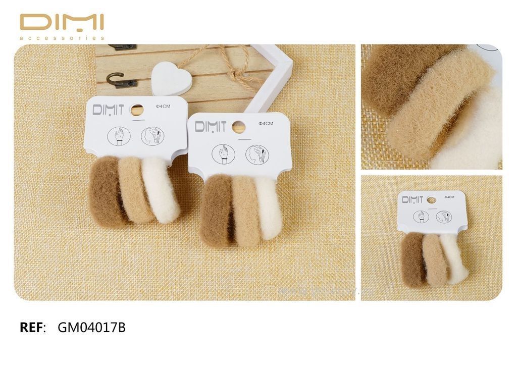 Pack de gomas 12 pz GM04017B - Accesorios de peinado