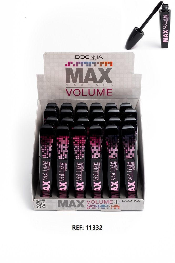 Máscara pestañas max 24 unidades - Cosméticos