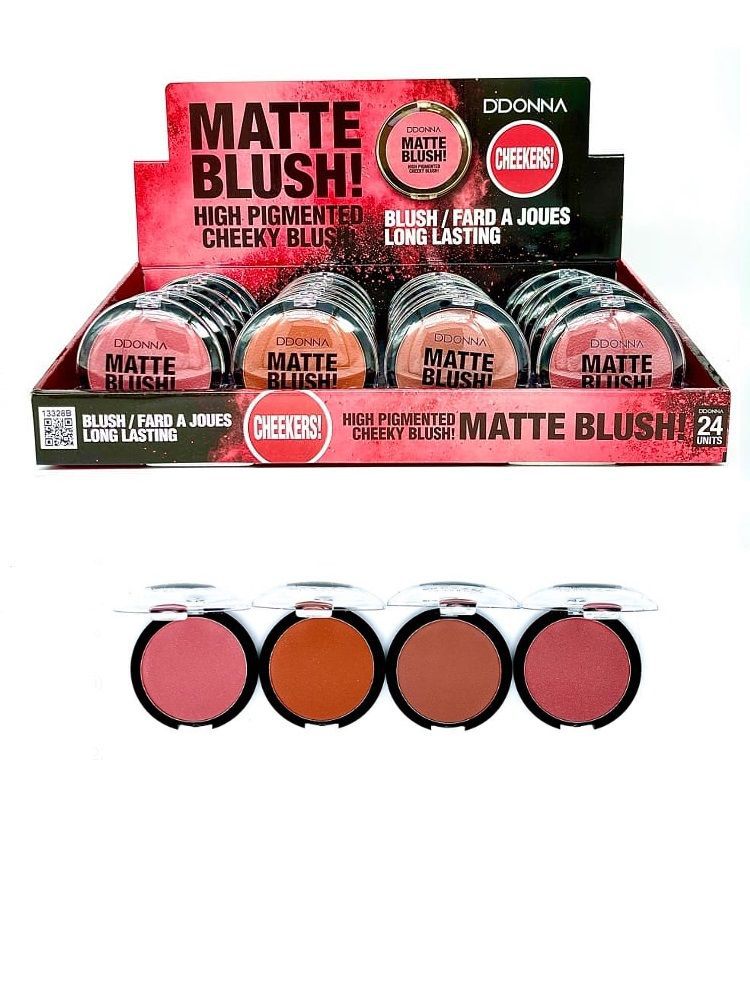Polvo de rubor mate 24/U - Cosméticos DDONNA