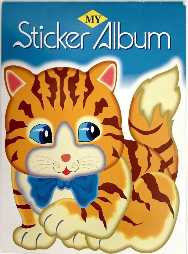 Álbum de pegatinas - 15 x 20.5 cm - Libros de pegatinas y rompecabezas