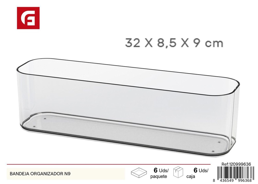 Bandeja organizadora N9 - Accesorios para el hogar