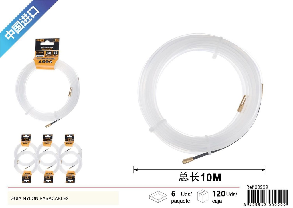 G guía de nylon 3 mm x 10 m - Suministros eléctricos y herramientas
