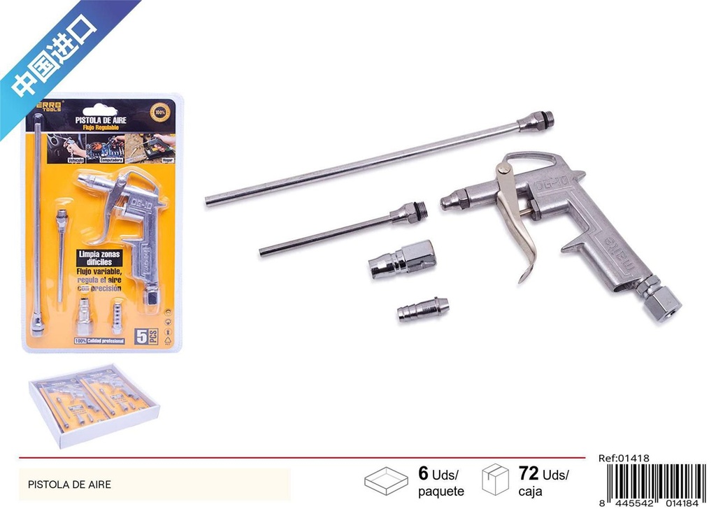 Pistola de aire - Accesorios automotrices