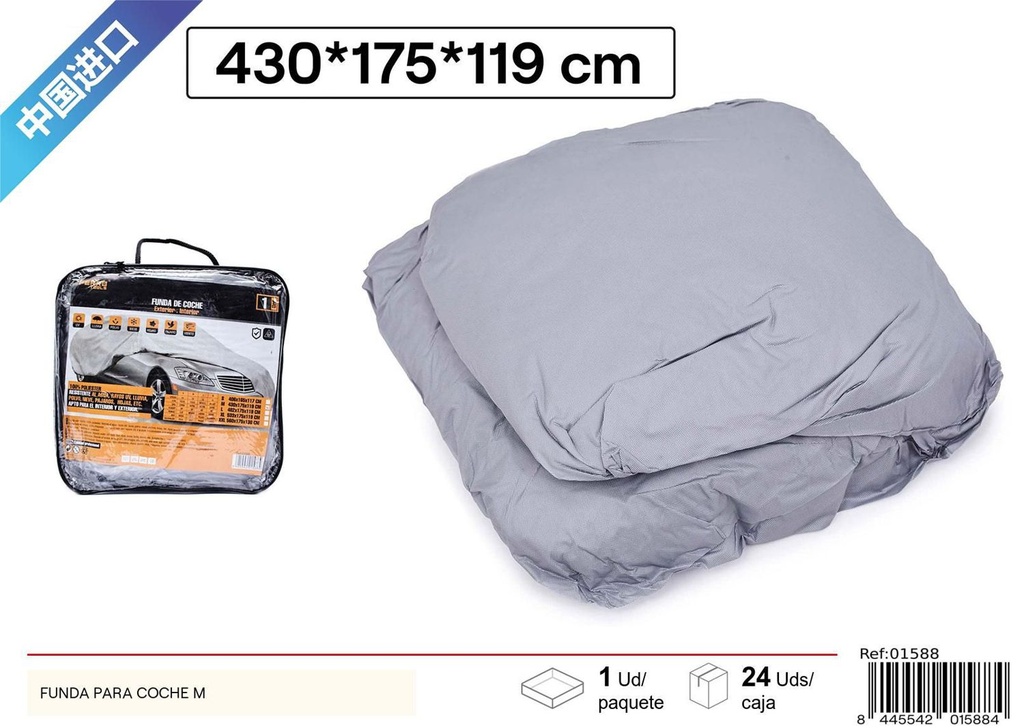 Funda para coche M para protección y mantenimiento de vehículos