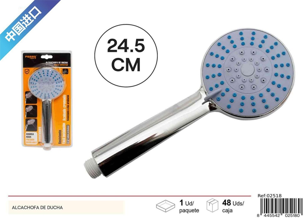 Alcachofa de ducha azul - Accesorios de baño