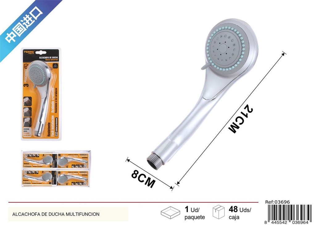Mango de ducha de tres funciones - Accesorios de baño