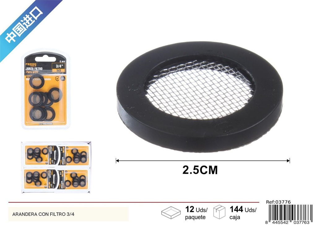 Arandela de red 3/4 10 pcs - Accesorios de fontanería