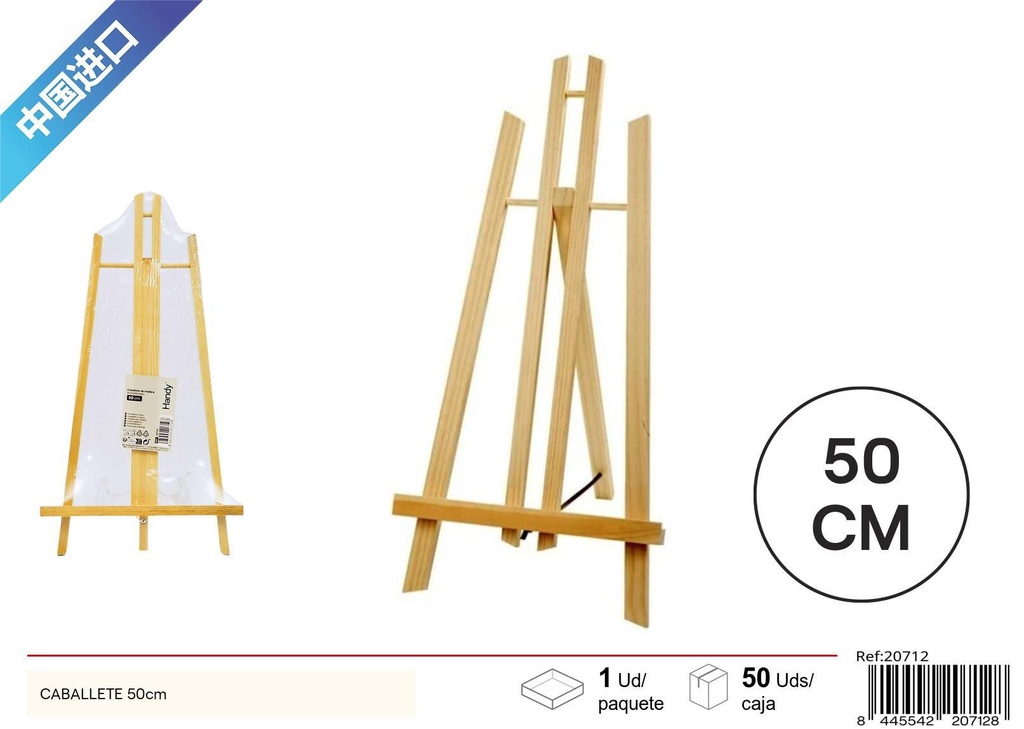Caballete de 50cm - Material de arte y dibujo