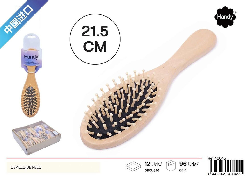 Cepillo de pelo con cabeza redonda - Herramientas de belleza